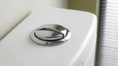 Is the toilet button falling down? Simple solution to the problem