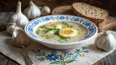 Garlic with egg and potatoes is an ancient remedy for colds.