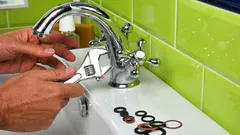 Is your faucet leaking? Here's how to replace the washer and stop the leak.