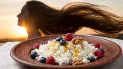 The secret of thick hair on the plate: after what you should eat cottage cheese to make it work for your beauty
