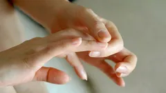 Relax your legs, fall asleep faster, and even aid digestion by massaging your ring fingers.